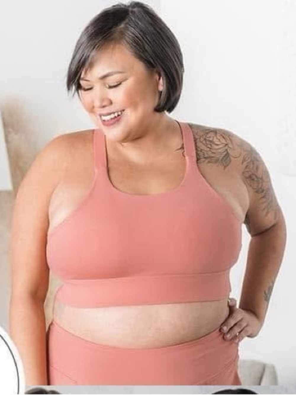 Namaste Bra (NWOT) 🍒 Rose Blush, Size Small